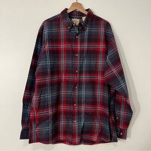 NWT Red Head Brand Co. Red and Blue Flannel Men’s Size XL